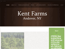 Tablet Screenshot of kentfarms.us